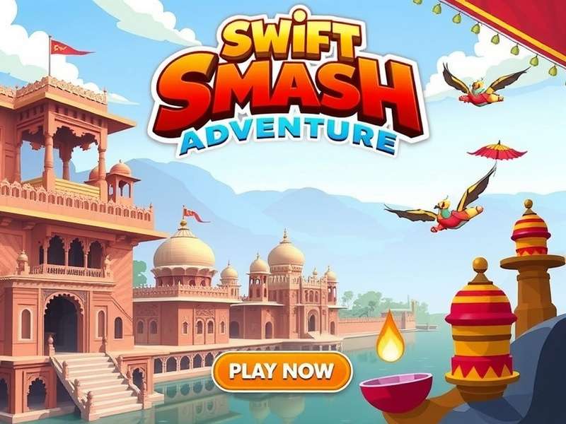Swift Smash Adventure Quest Scene - Varanasi Ghats