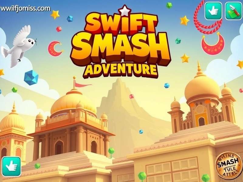 Swift Smash Adventure Official Game Cover - Indian Version